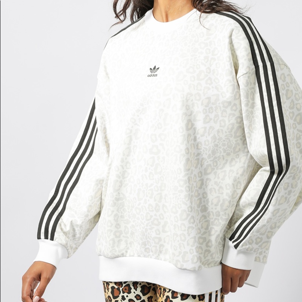 Adidas originals leopard sweatshirt
